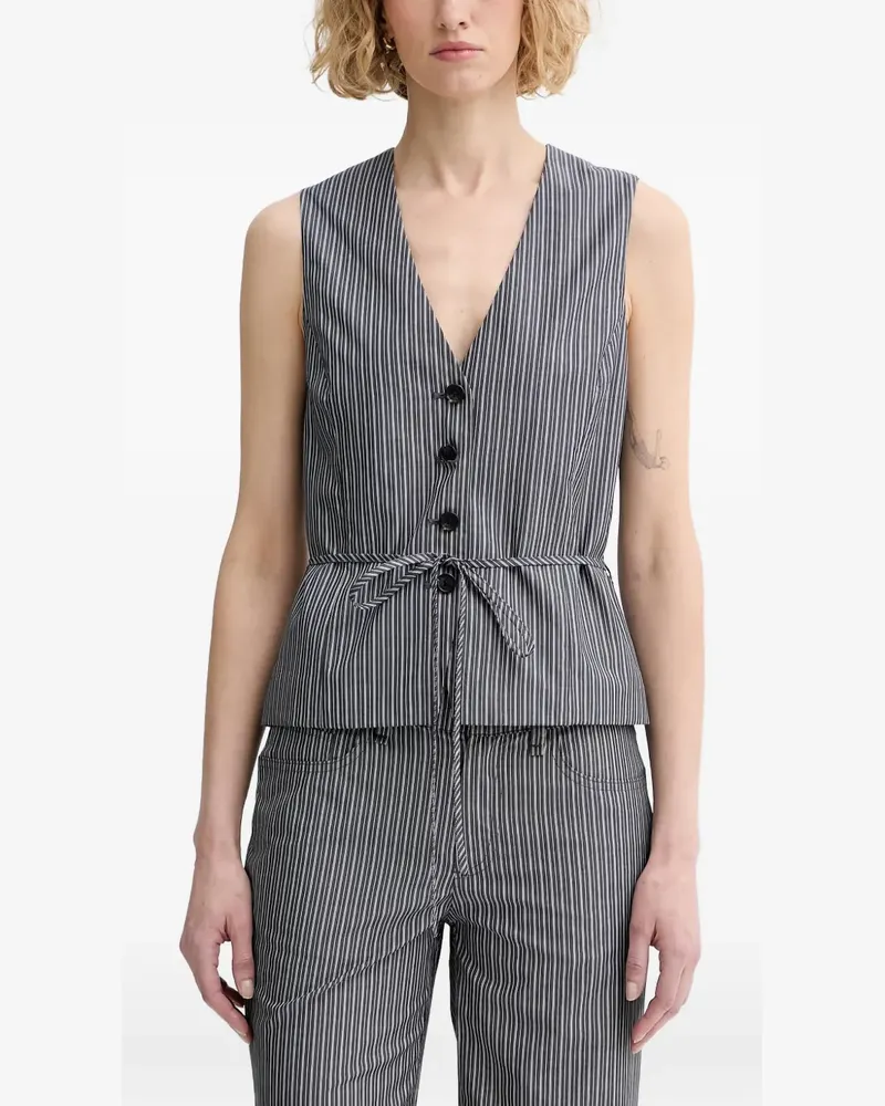 Rag & Bone Paulette waistcoat - Blau Blau