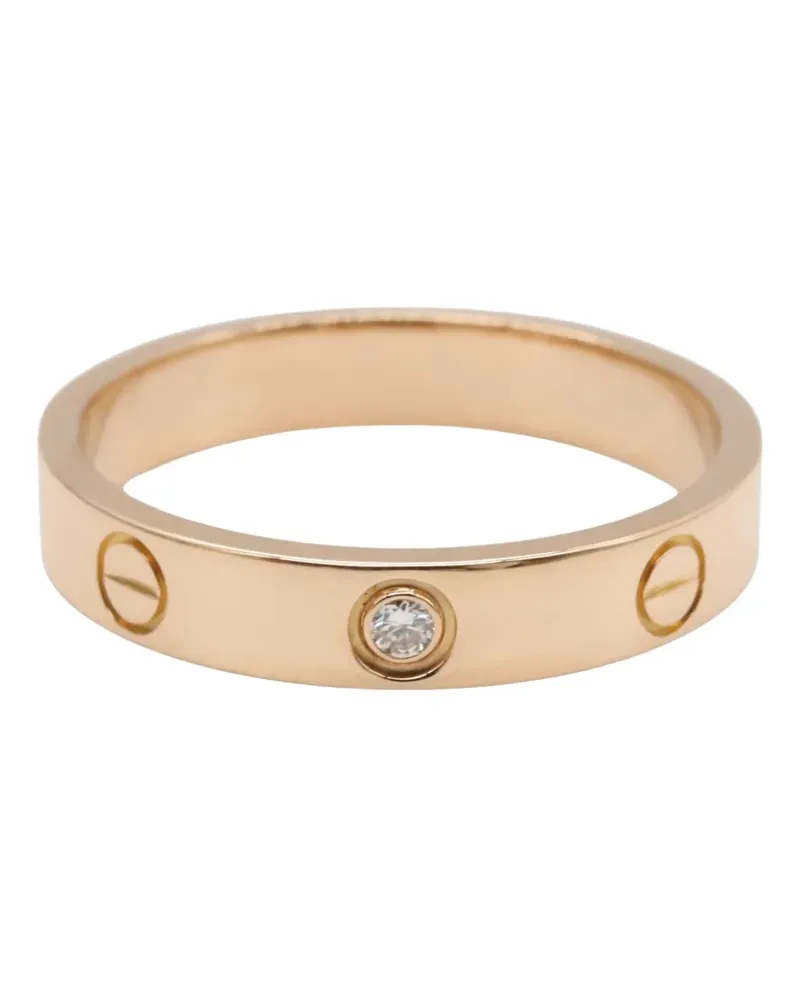 Cartier 2010 18kt Mini Love Rotgoldring Gold