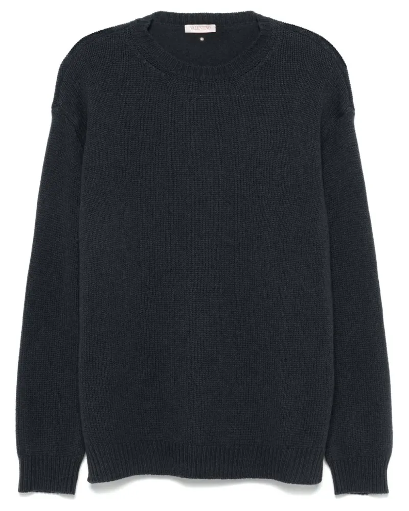 Valentino Garavani Klassischer Kaschmirpullover - Grau Grau
