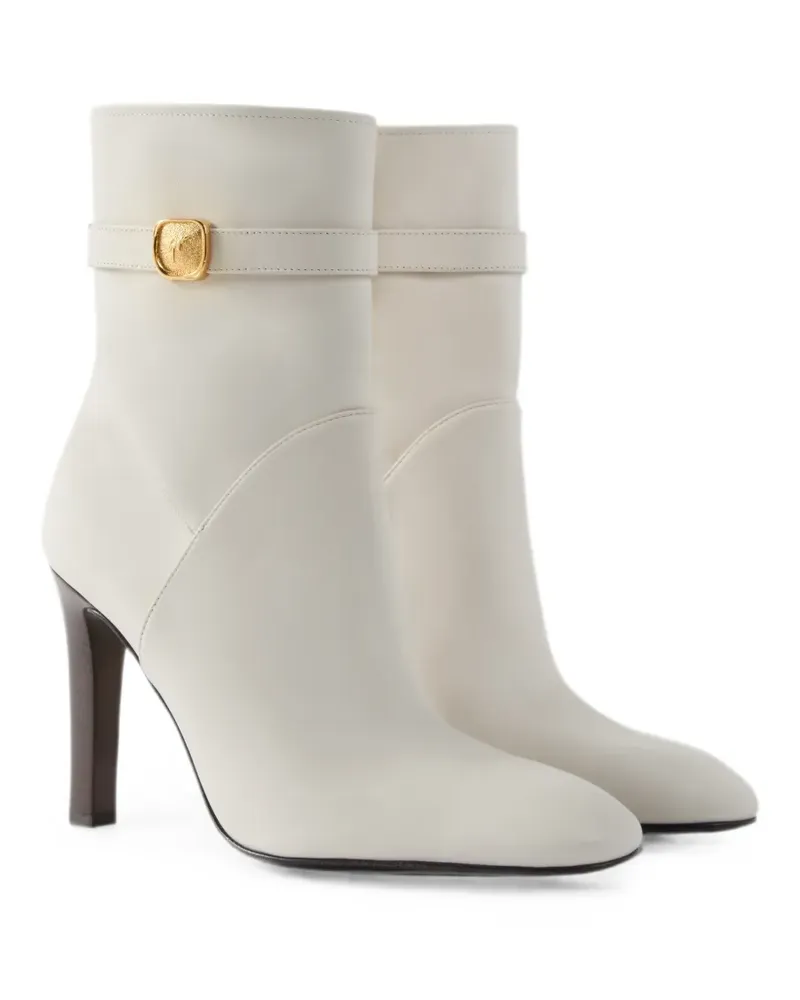 Giuseppe Zanotti Seal Stiefel 100mm - Weiß Weiß