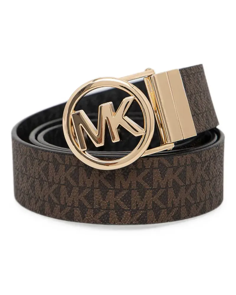 Michael Kors Wendbarer Gürtel mit Monogramm-Print - Braun Braun