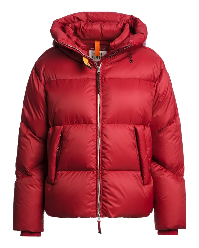 Parajumpers Gefütterte Kapuzenjacke - Rot Rot