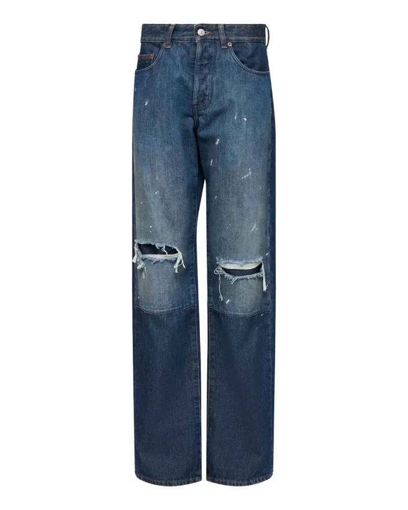 Maison Margiela barrel-leg jeans - Blau Blau