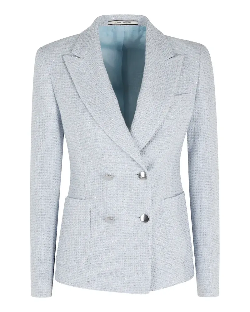 Tagliatore double-breasted blazer - Blau Blau