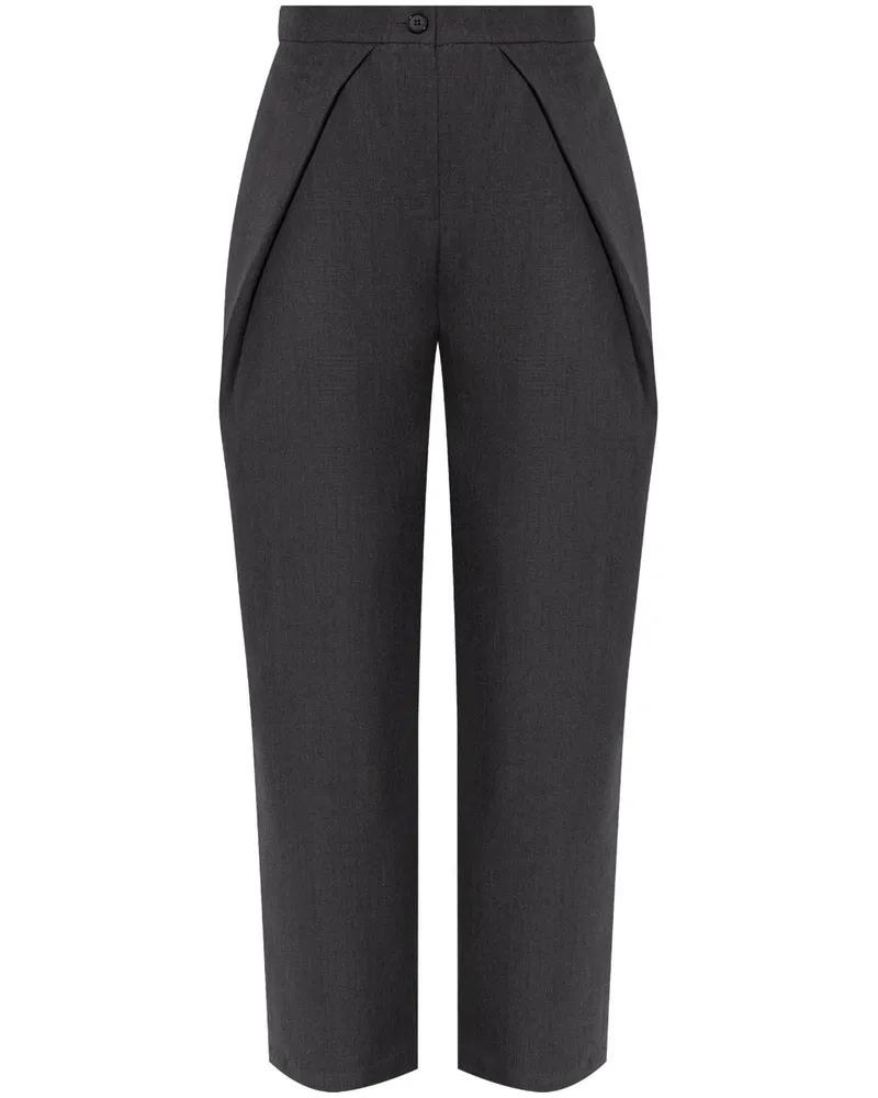 HALFBOY Hose mit Bundfalten - Grau Grau