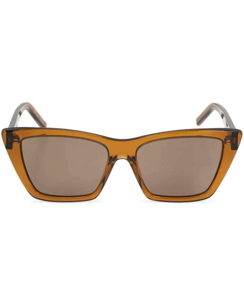Saint Laurent SL 276 Mica Cat-Eye-Sonnenbrille - Braun Braun