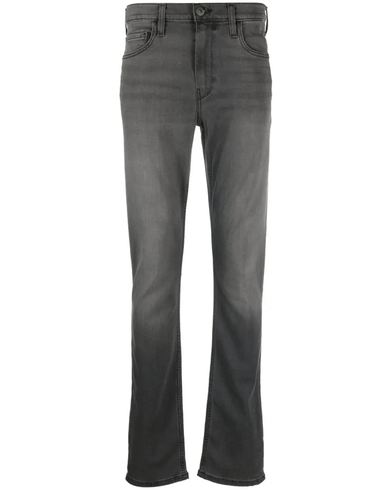 Paige Tief sitzende Lennox Skinny-Jeans Grau