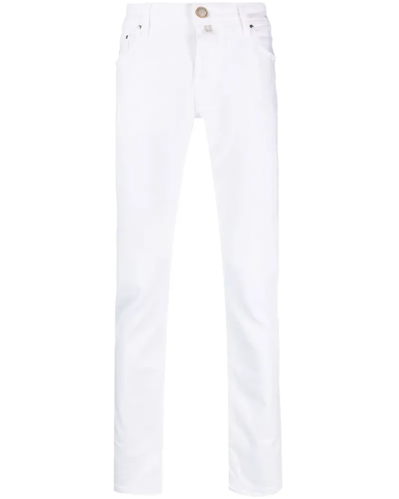 Jacob Cohën Nick Straight-Leg-Jeans - Weiß Weiß