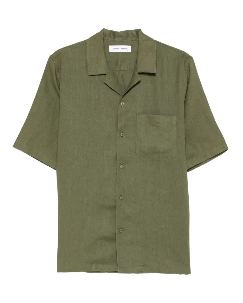 Samsøe & Samsøe Oscar short-sleeve shirt - Grün Grün