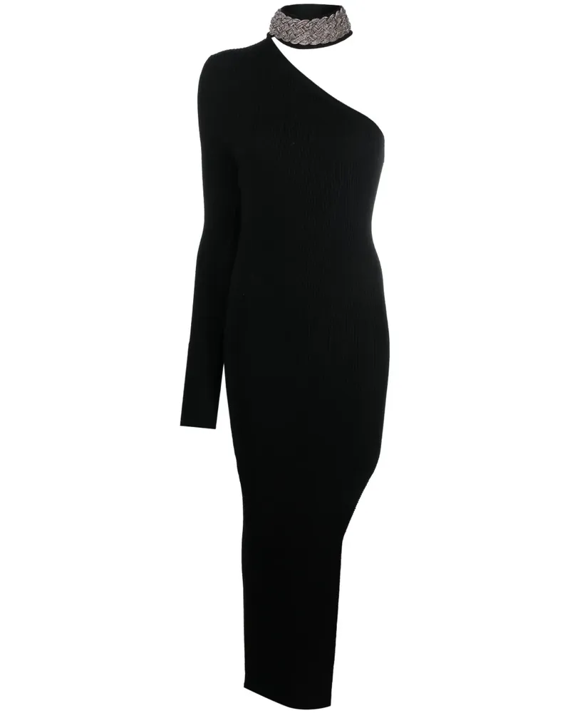 Giuseppe di Morabito Asymmetrisches Kleid - Schwarz Schwarz