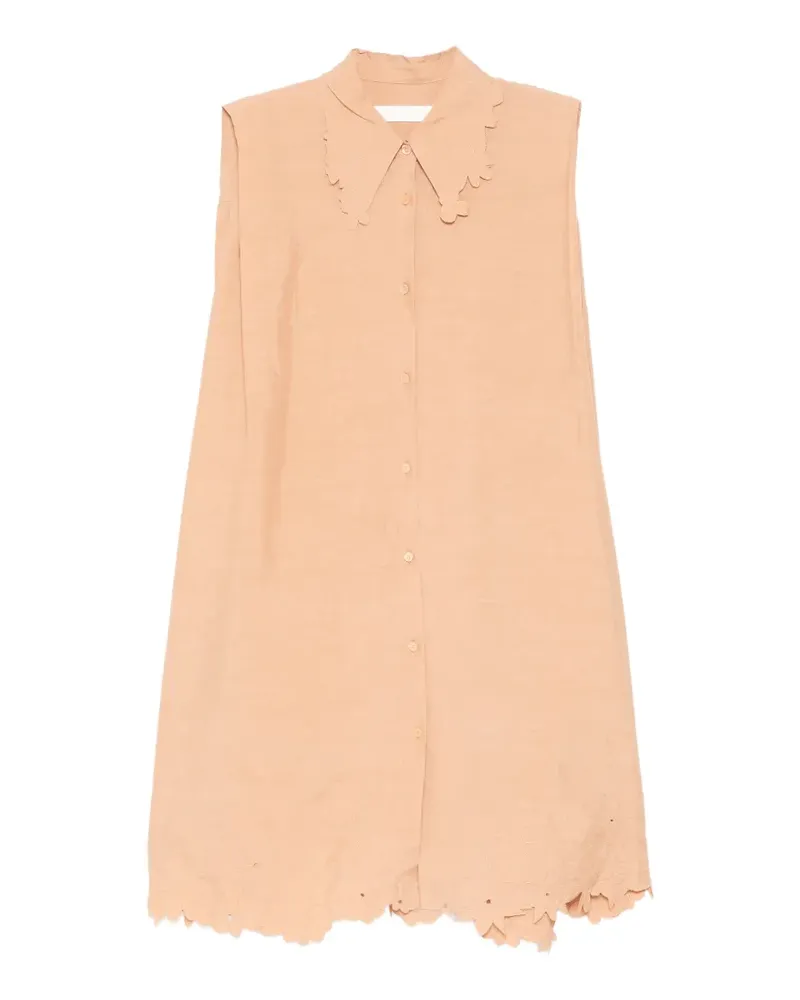 JNBY Kleid mit Wellensaum - Nude Nude