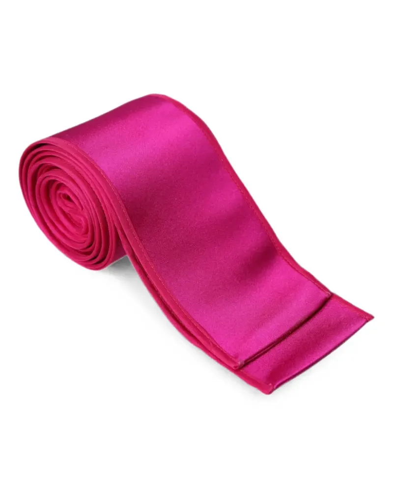 Dolce & Gabbana Gürtel aus Seide - Rosa Rosa