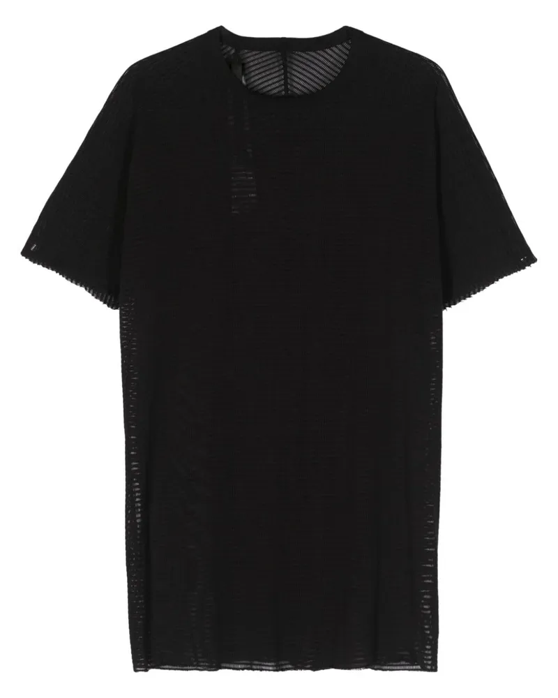 Boris Bidjan Saberi Ts T-Shirt aus Mesh Schwarz