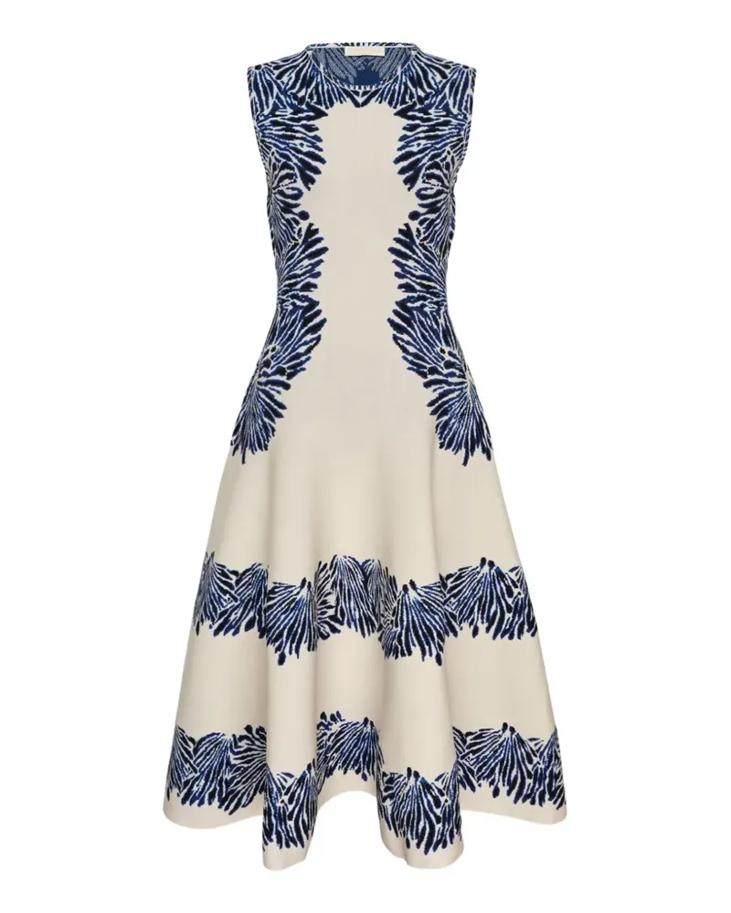 Ulla Johnson Iona Midikleid aus Jacquard-Strick - Nude Nude