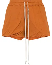 Rick Owens Jersey-Shorts mit Schlitzen Orange