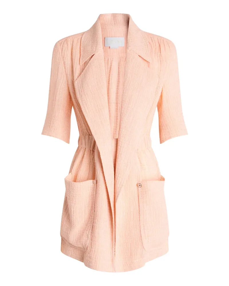 Genny Jacke mit Gürtel - Orange Orange