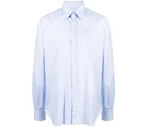 Button-down-Hemd aus Baumwolle - Blau