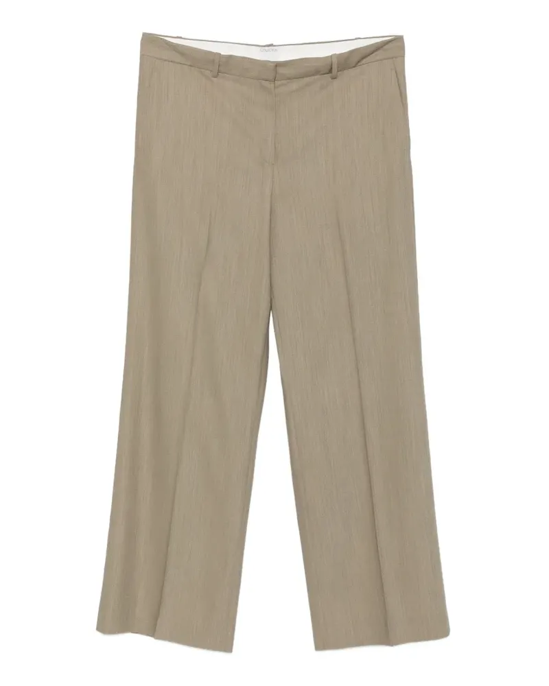 Calvin Klein Fernanda wide-leg trousers - Nude Nude