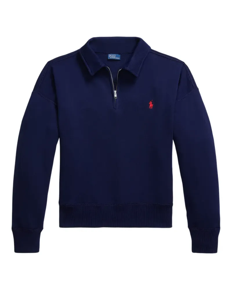 Ralph Lauren Sweatshirt mit Reißverschluss - Blau Blau