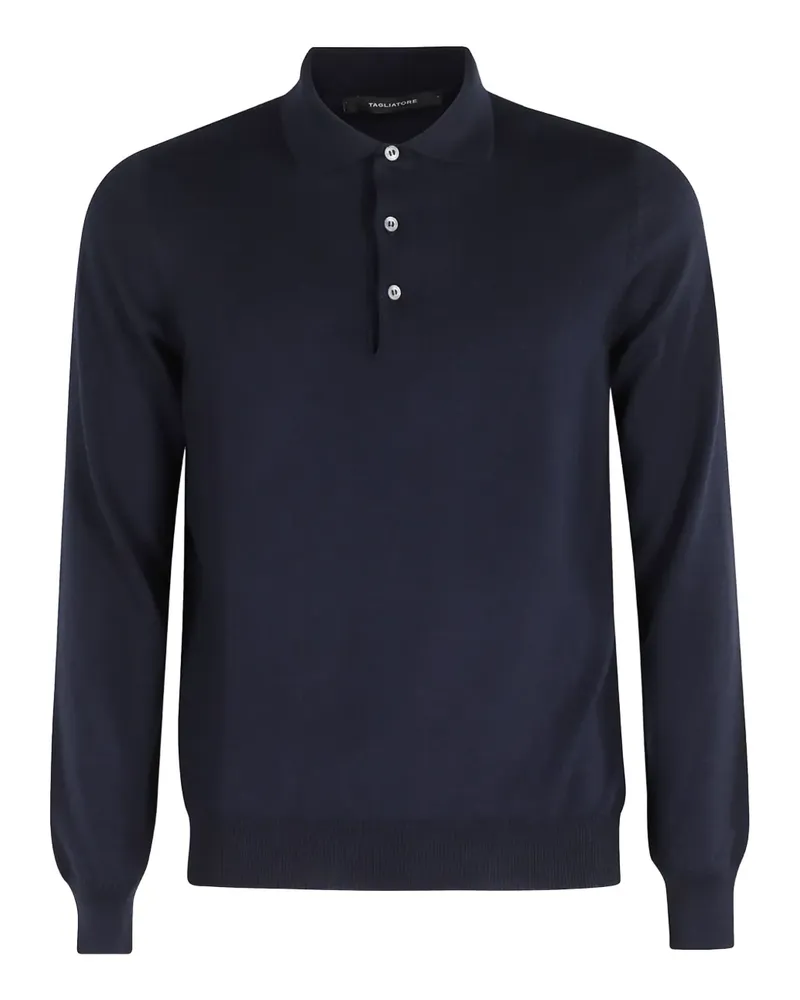 Tagliatore Palmer Poloshirt - Blau Blau