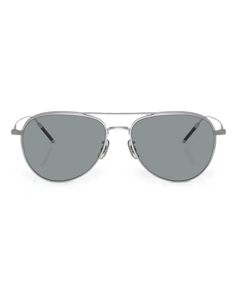 Oliver Peoples Getönte Pilotenbrille - Silber Silber