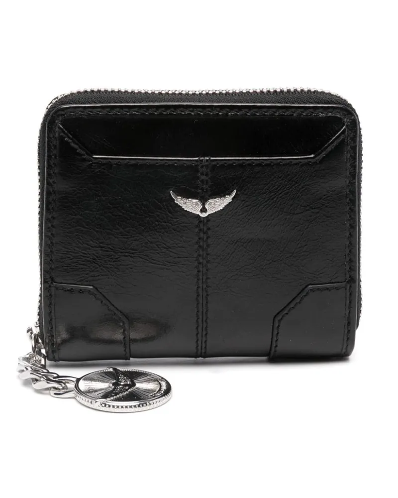Zadig & Voltaire Mini Sunny Portemonnaie - Schwarz Schwarz