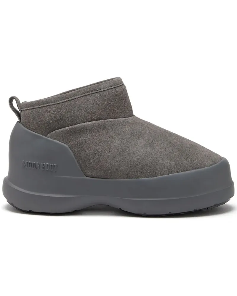Moon Boot Luna Stiefel mit Logo-Print - Grau Grau