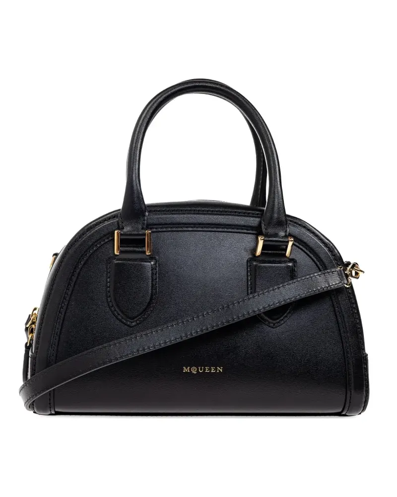 Alexander McQueen Mini Handtasche - Schwarz Schwarz