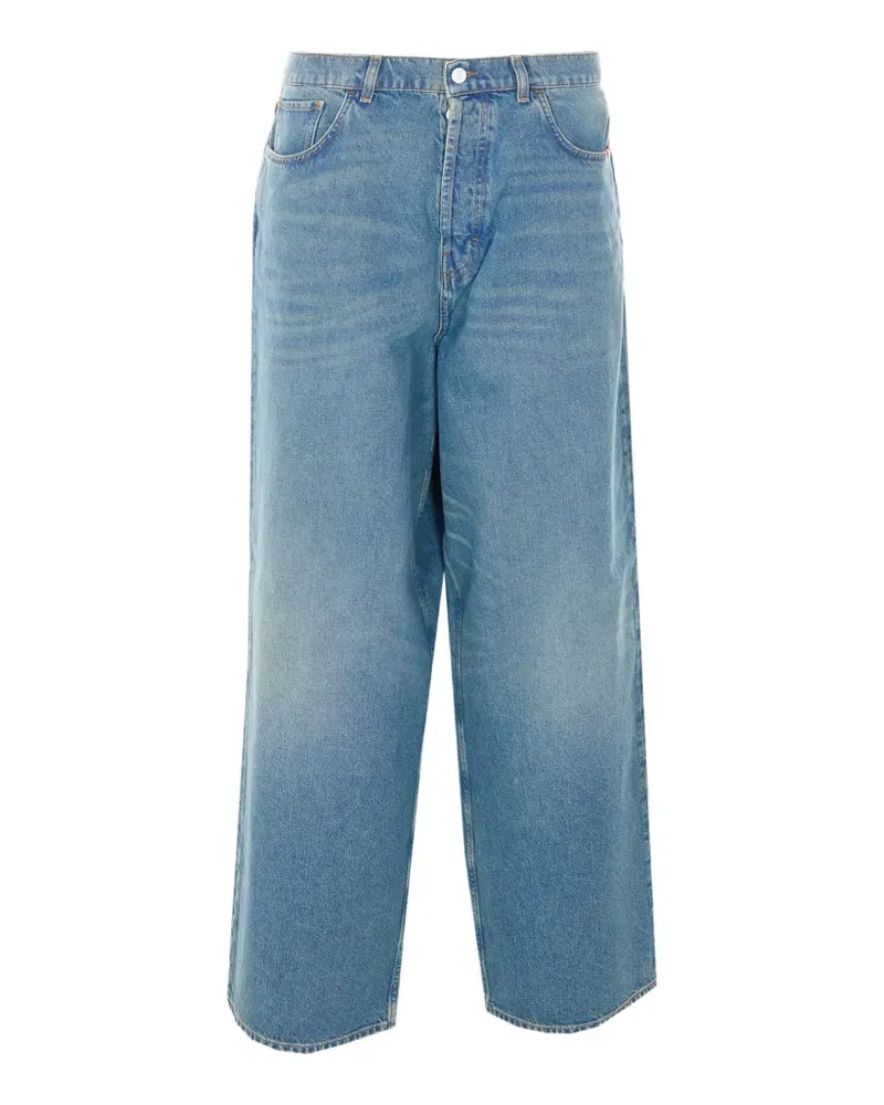Amish Huge Hurricane Jeans - Blau Blau