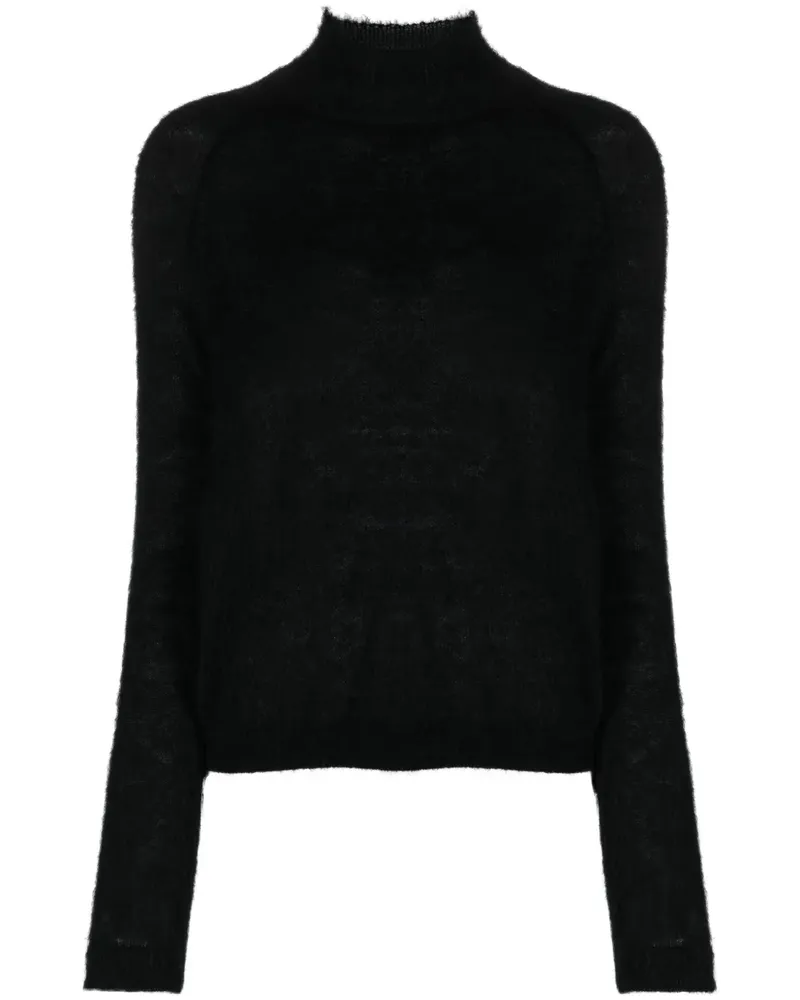 Alberta Ferretti Klassischer Pullover - Schwarz Schwarz