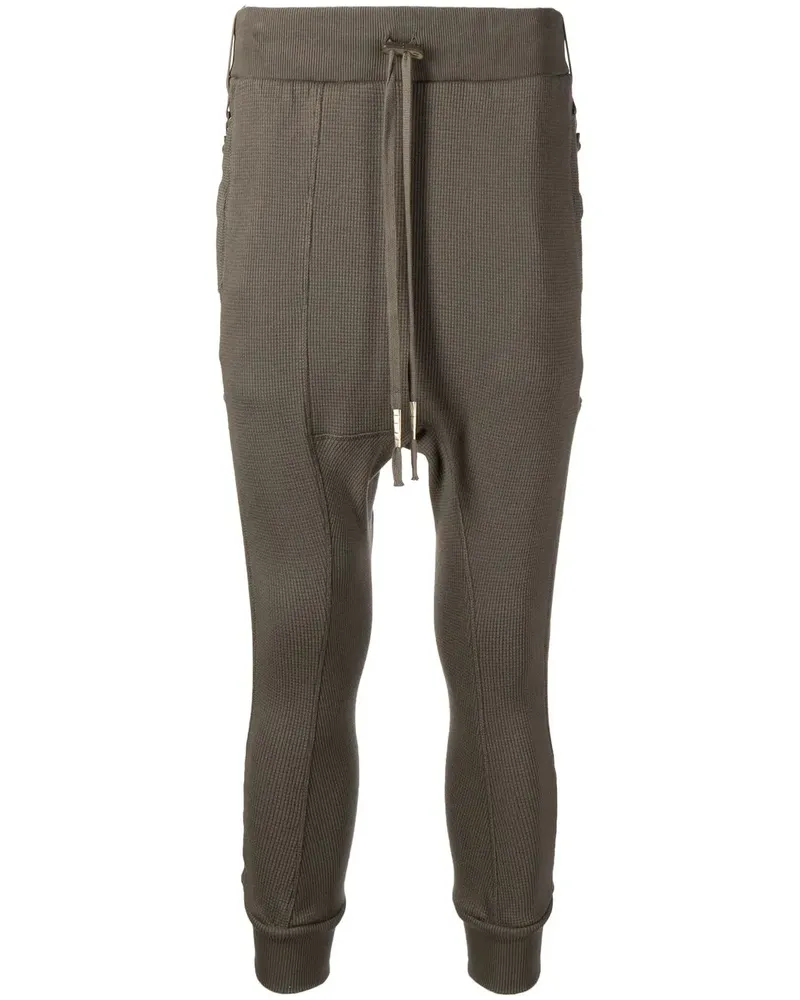 Boris Bidjan Saberi Hose mit Kordelzug - Grün Grün