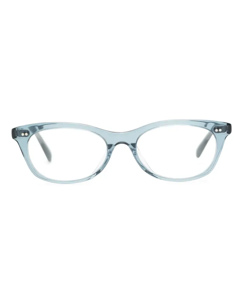 Oliver Peoples Dezerai Brille mit eckigem Gestell - Blau Blau