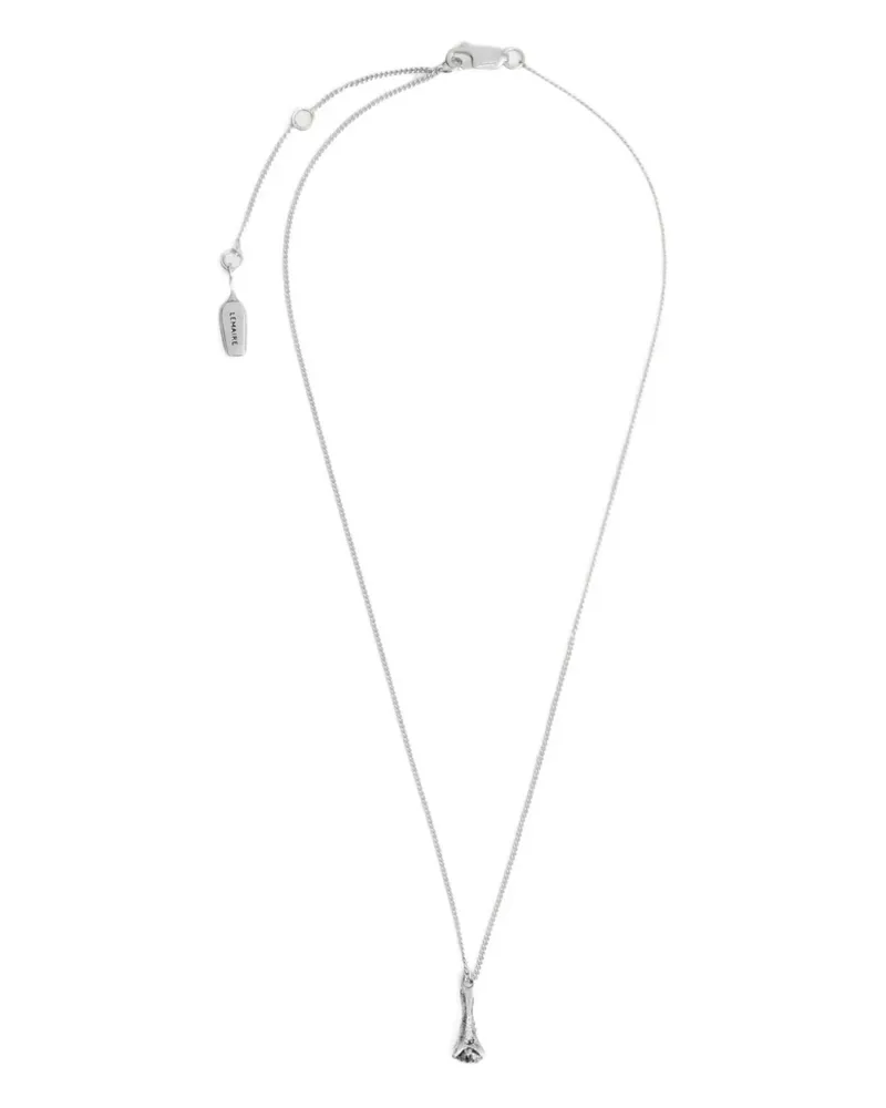 Christophe Lemaire Halskette mit Nelkenanhänger - Silber Silber