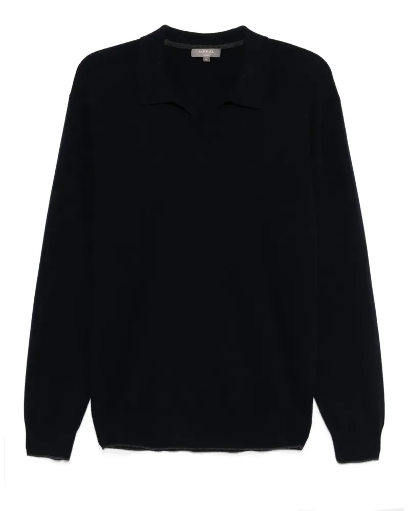 N.Peal Sloane Poloshirt - Blau Blau