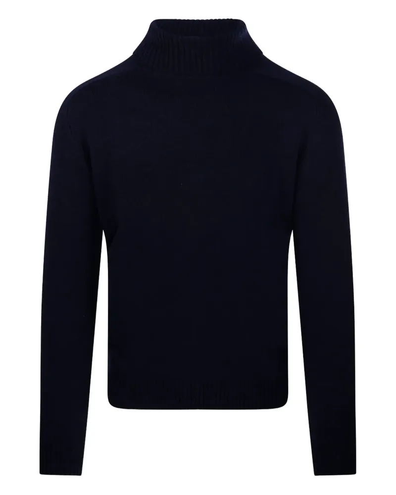 Cashmere Company roll-neck sweater - Blau Blau