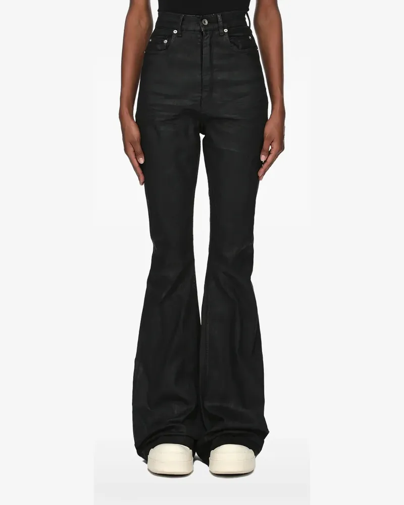 DRKSHDW by Rick Owens Bolan Bootcut-Jeans - Schwarz Schwarz