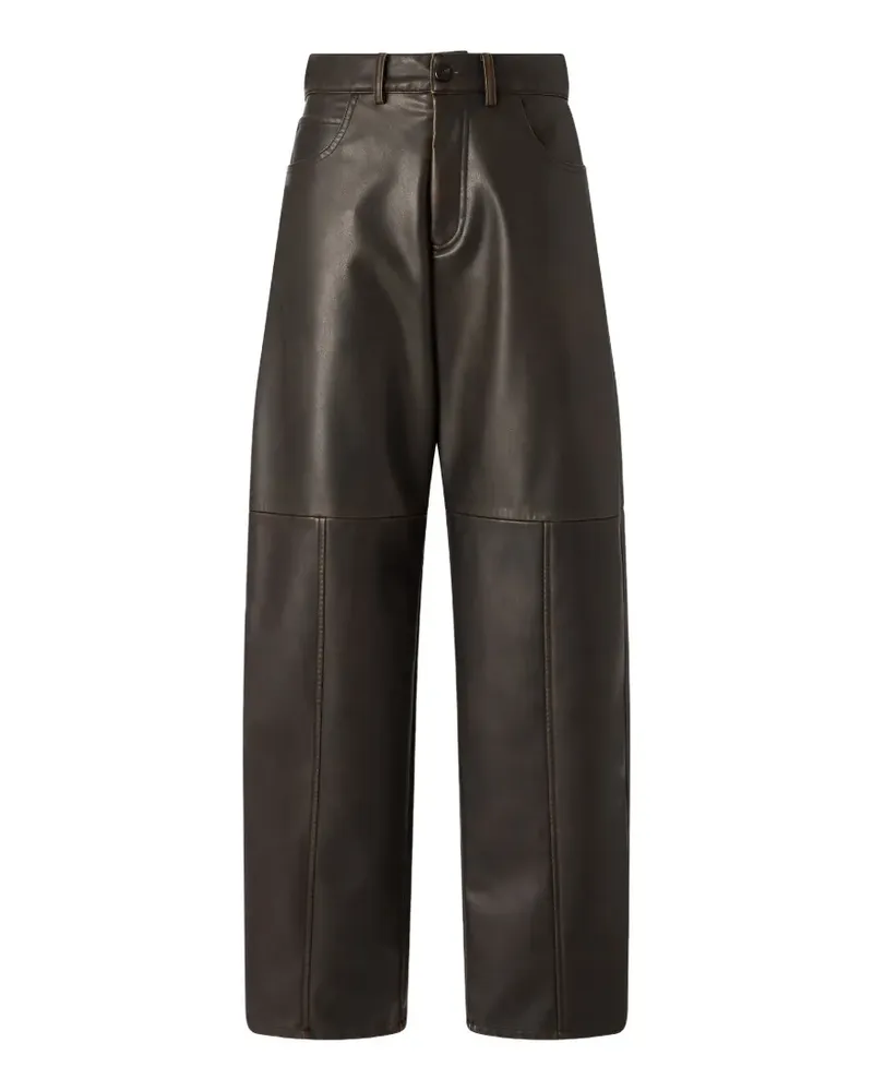 Pinko Hose mit Einsätzen - Braun Braun