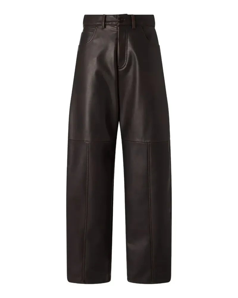 Pinko Hose mit Einsätzen - Braun Braun