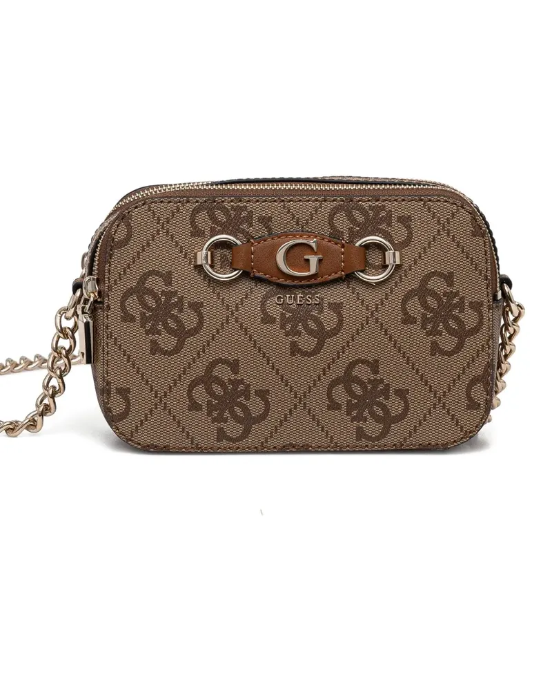 Guess Umhängetasche mit Logo-Muster - Braun Braun