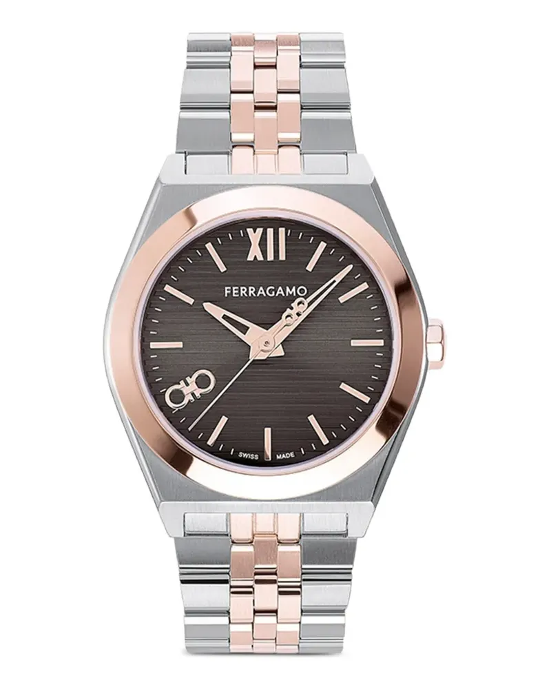 Ferragamo Vega Armbanduhr 40mm - Grau Grau