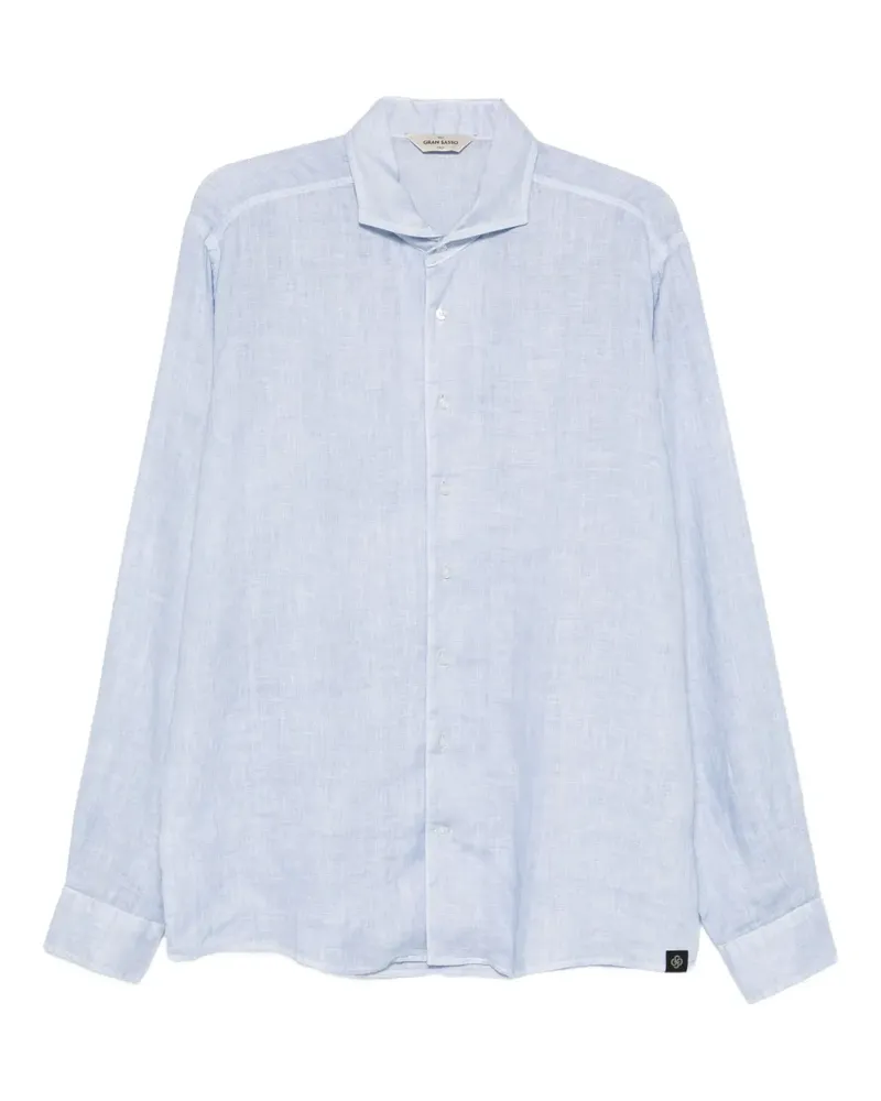 Gran Sasso Langärmeliges Hemd - Blau Blau
