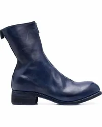 GUIDI Stiefel mit Reißverschluss Blau