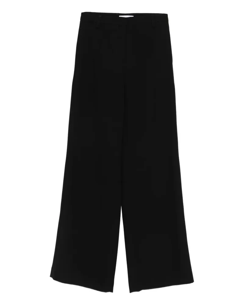 CENERE GB Maglieria Trousers - Schwarz Schwarz