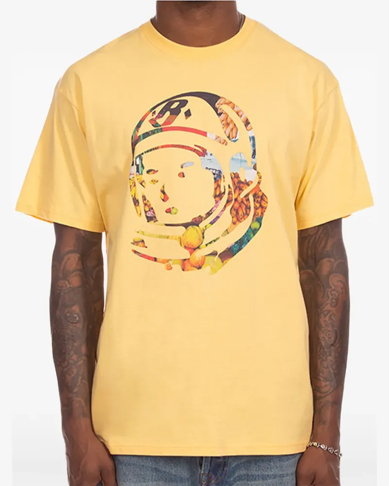 Billionaire Boys Club T-Shirt mit grafischem Print - Gelb Gelb