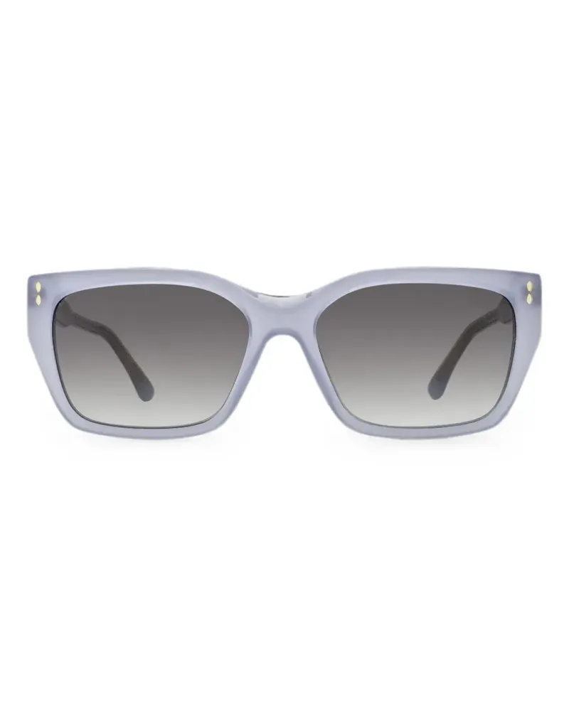 Isabel Marant oversized rectangular-frame sunglasses - Grau Grau