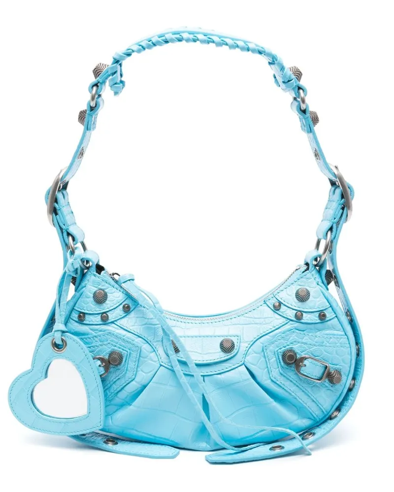 Balenciaga Le Cagole XS Schultertasche - Blau Blau
