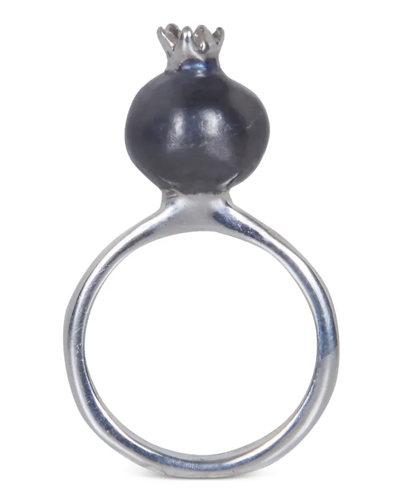 Rosa Maria pomegranate-motif ring - Silber Silber