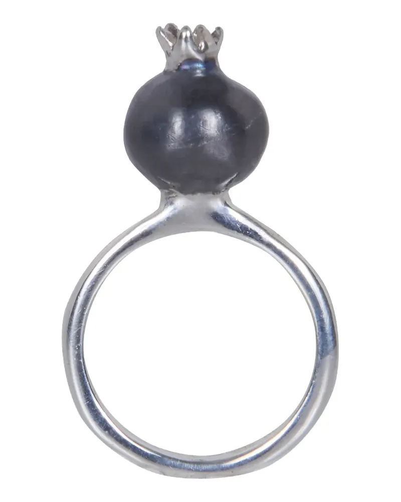 Rosa Maria pomegranate-motif ring - Silber Silber