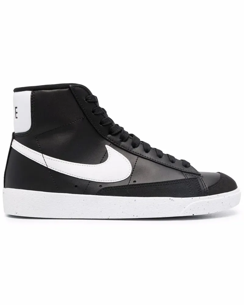 Nike Blazer Mid 77 High-Top-Sneakers - Schwarz Schwarz