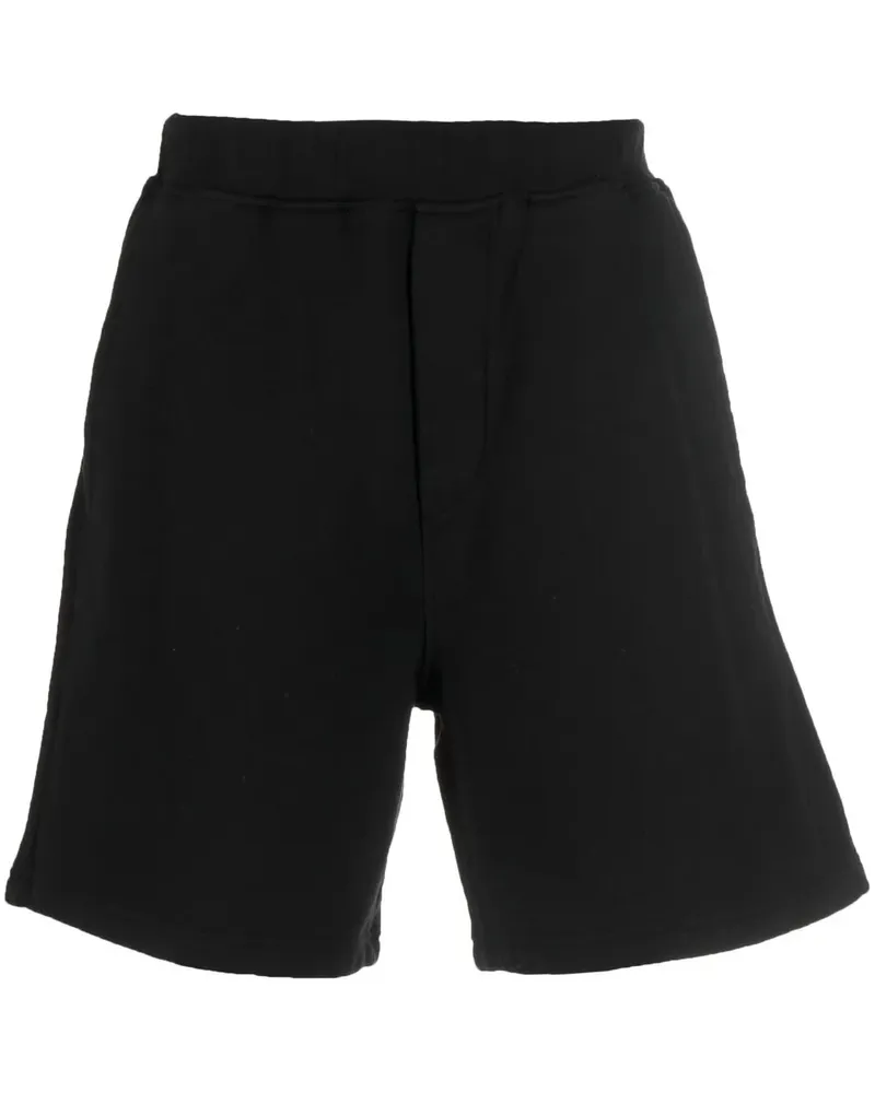 Dsquared2 x Ibrahimović Bermudas mit Logo-Print - Schwarz Schwarz